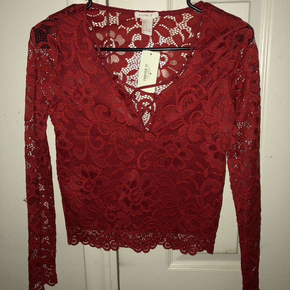 Forever 21 / Rust Color / Long Sleeved - Size S